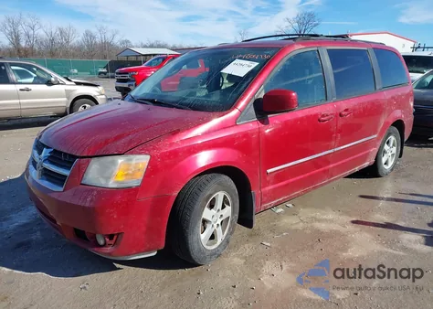 2008 Dodge Grand Caravan Sxt z USA, uszkodzony, nr VIN 2D8HN54P98R113649